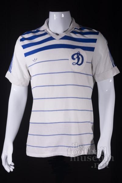 Oleh Blokhin  Match Worn Dynamo Kyiv Shirt